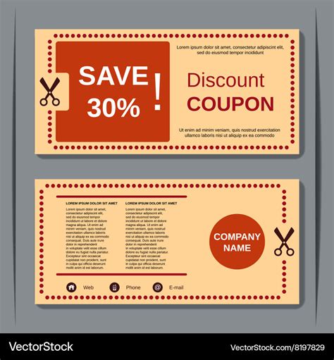 Discount Coupons .
